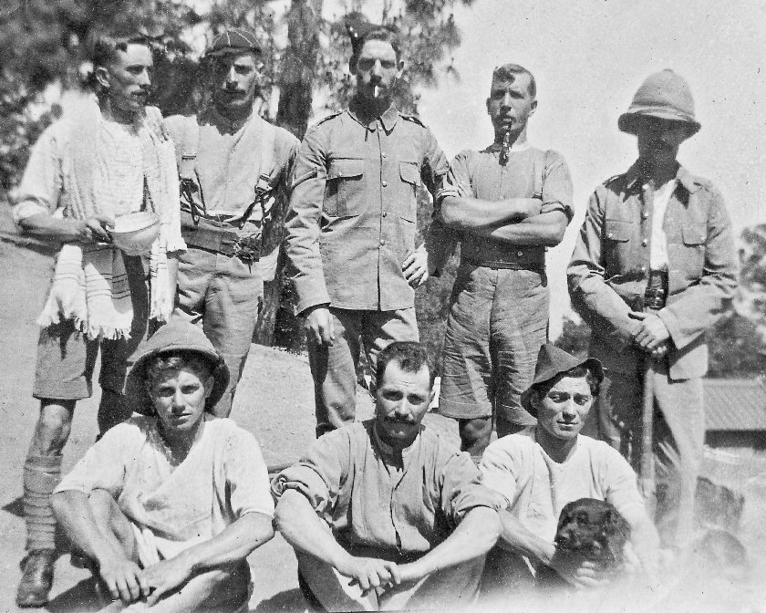 4th Battalion Worcestershire men at Ranikhet, India on the 18th April 1912