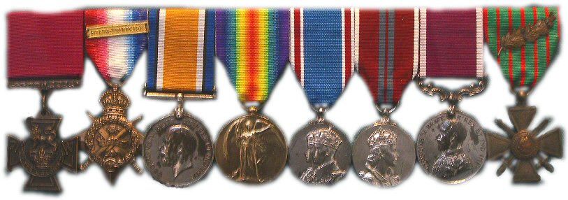 Captain J. J. Crowe V.C. medals