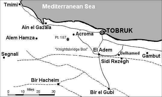 Tobruk Map